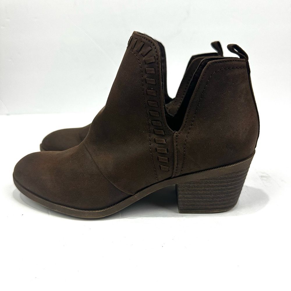 Rock & Candy by Zigi Lipton Brown Women's Ankle Booties Sz 7